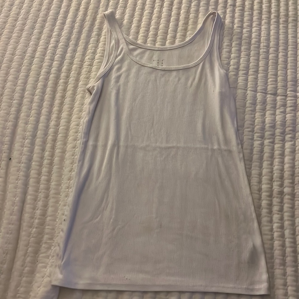 White Tank Top L